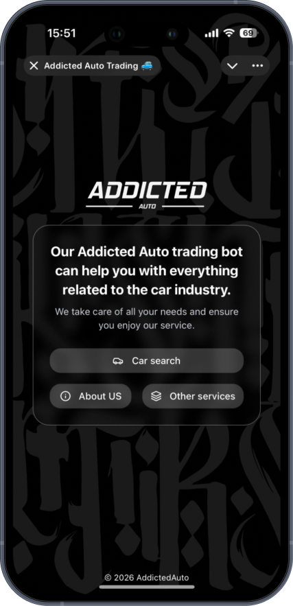 Демонстрація чат-бот Addicted Auto 2